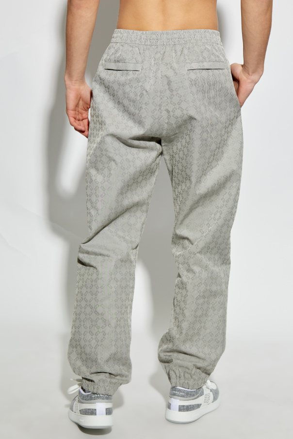 【関税＆送料込み】Givenchy Wool Trousers Givenchy Wool Trousers with Buckled Asymmetric Closure men